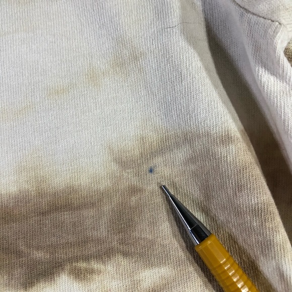 Online Ceramics Mushroom House Have Fungi But Be Careful Tie Dye L/S T Shirt 2XL - Picture 12 of 16